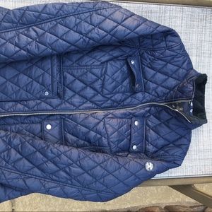 Barbour Dolostone Quilted Jacket - Navy